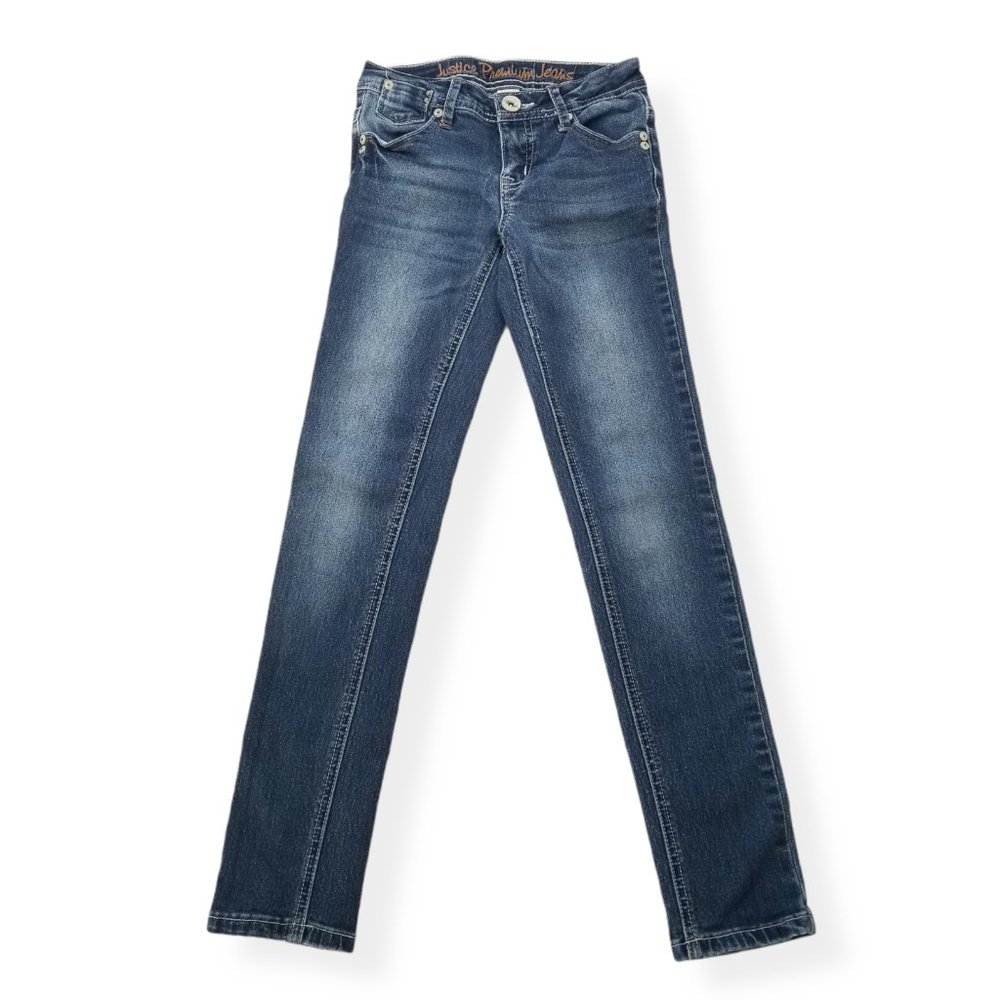 💥 3/$15 - Justice Super Skinny Denim Jeans Size 10S